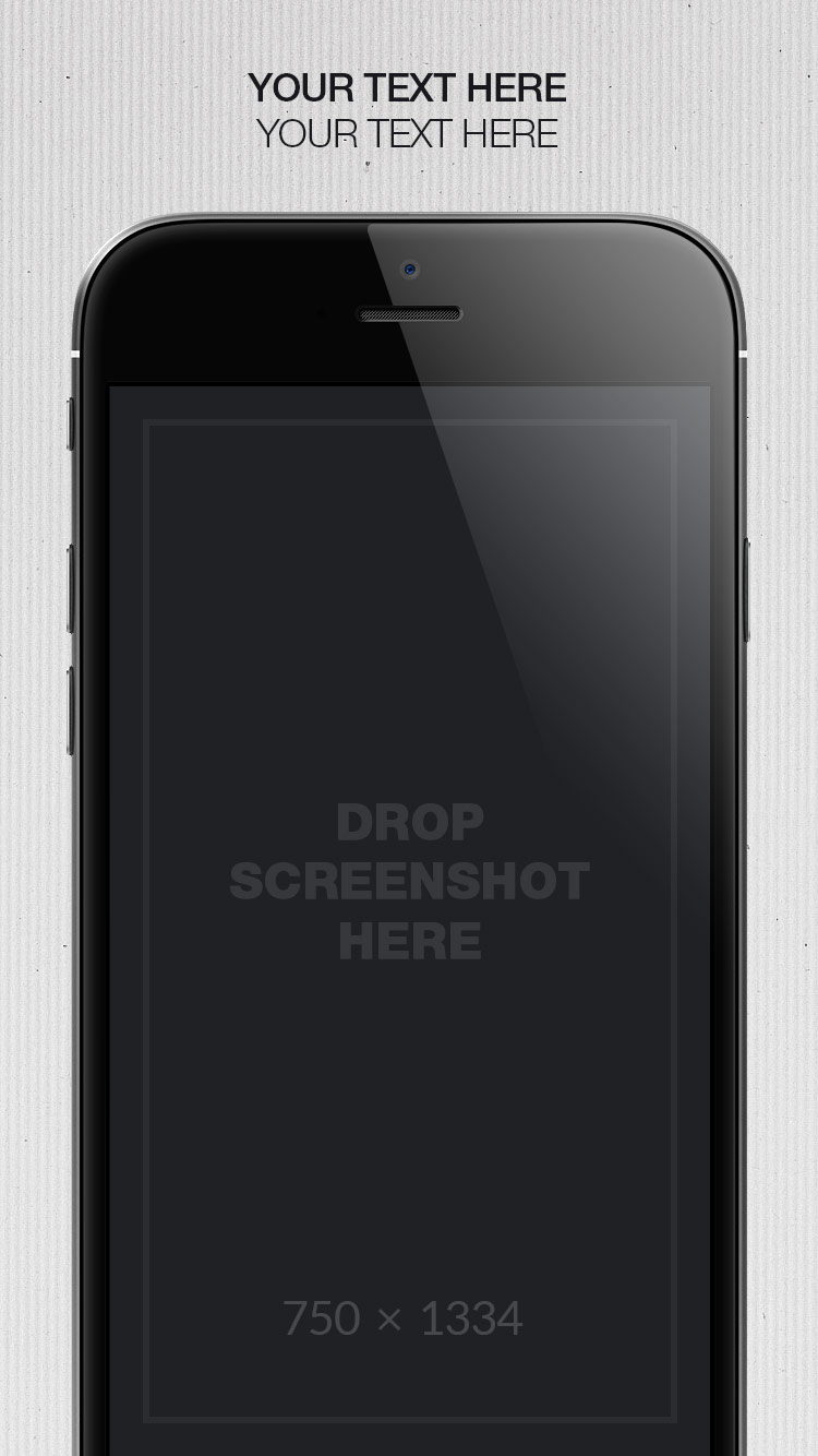 App Store Screenshots Template – Paper