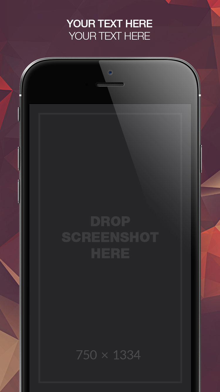 App Store Screenshots Template – Shapes Pro